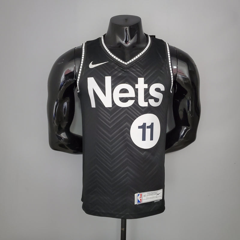 Regata Brooklyn Nets Edição Bônus Masculina - Preto