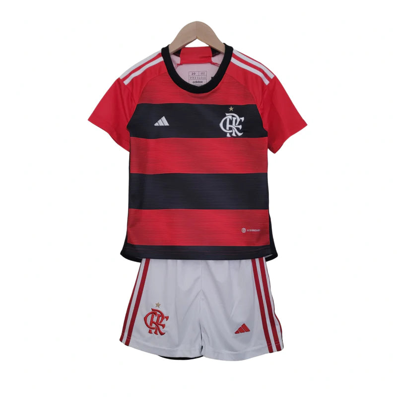 Kit Infantil Flamengo I 23/24 - Vermelho