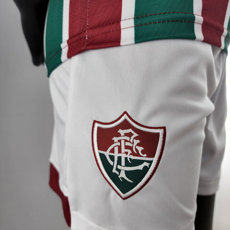 Kit Infantil Fluminense I 22/23 Umbro - Vinho e Verde