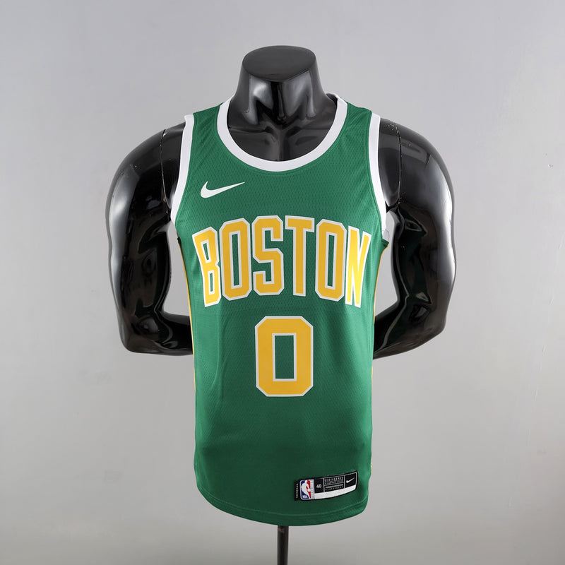 Boston Celtics Gold Men's Tank Top - Green