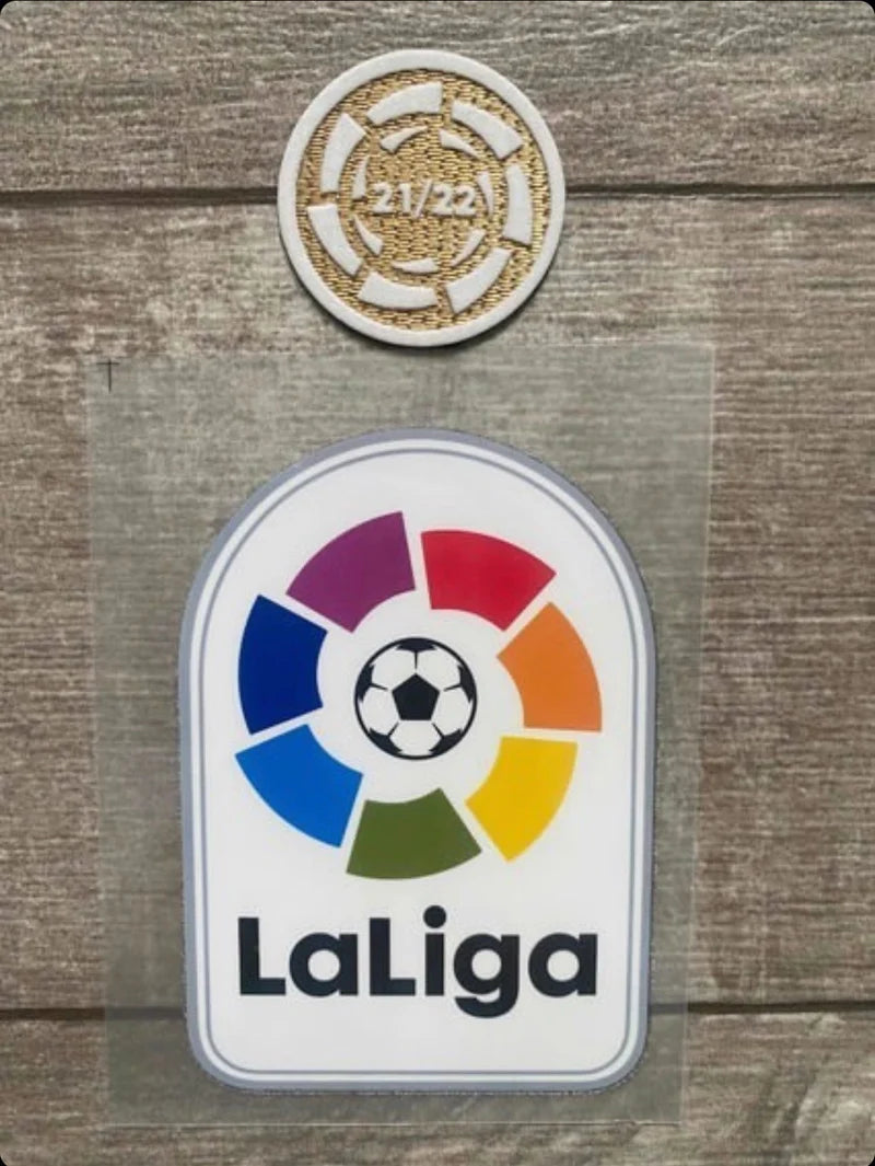 Conjunto de patch do campeão Bagde, Campeão Espanha La Liga Real Madrid - 2021/2022