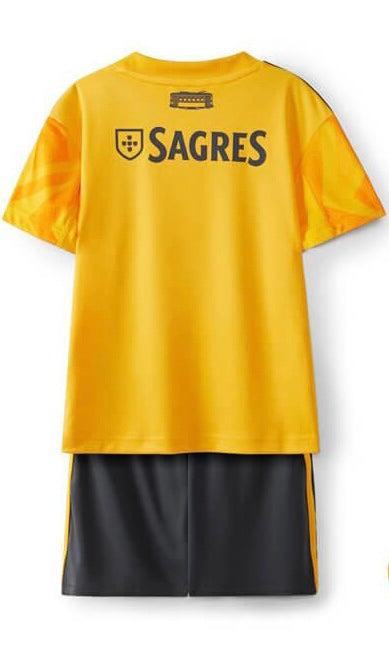 Benfica 22/23 Children's Kit - Yellow