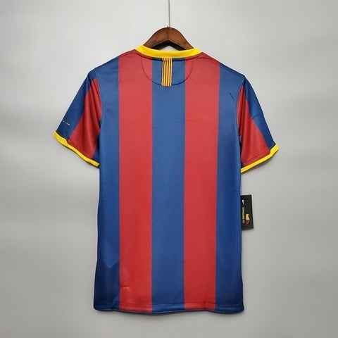 Barcelona Retro 2010/2011 Jersey - Blue and Green
