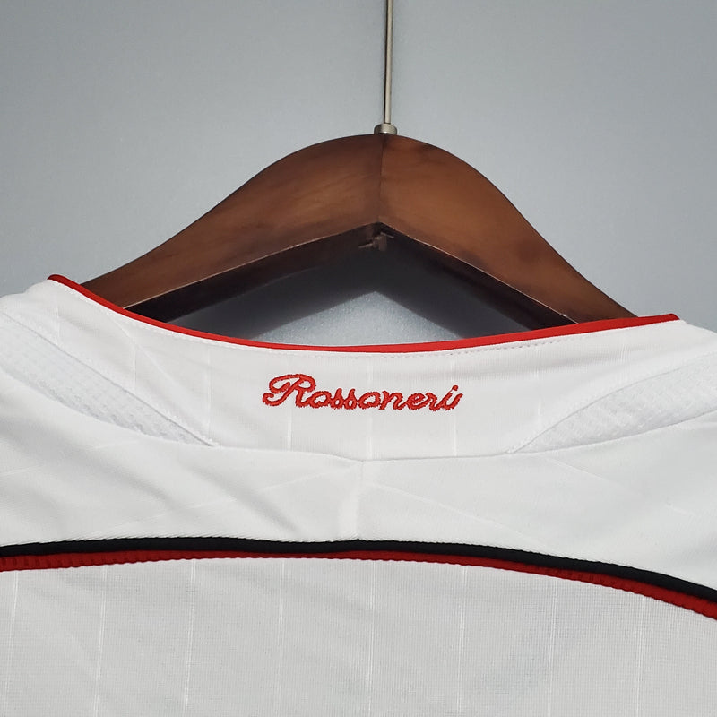 AC Milan Champions League 06/07 Long Sleeve Shirt - White