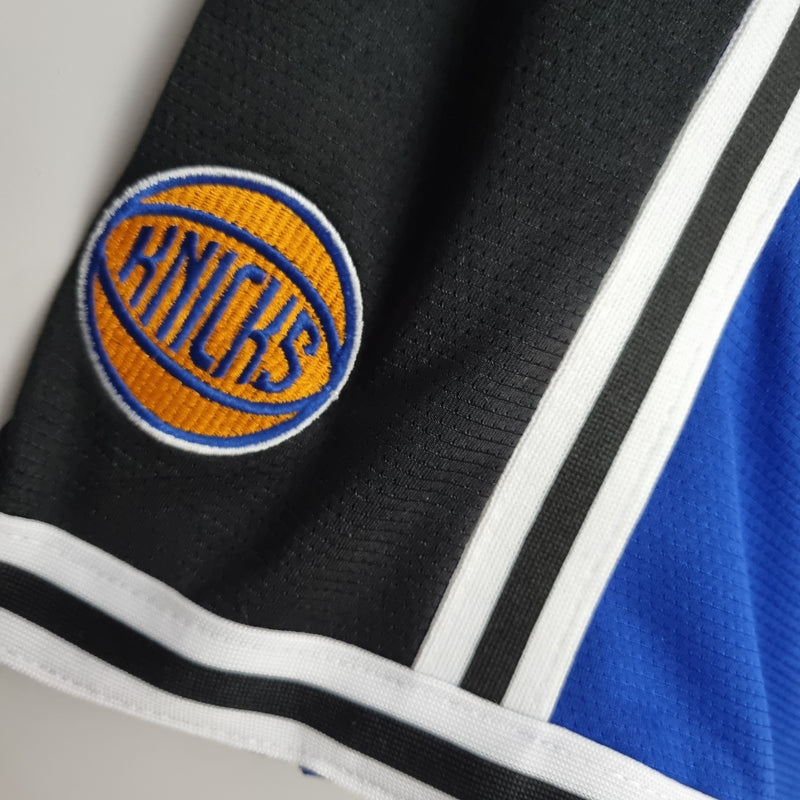 New York Knicks Blue Black NBA Shorts