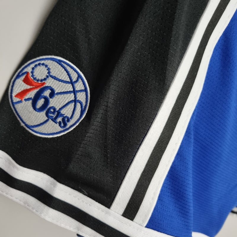 Short Philadelphia 76ers Bleu Noir NBA