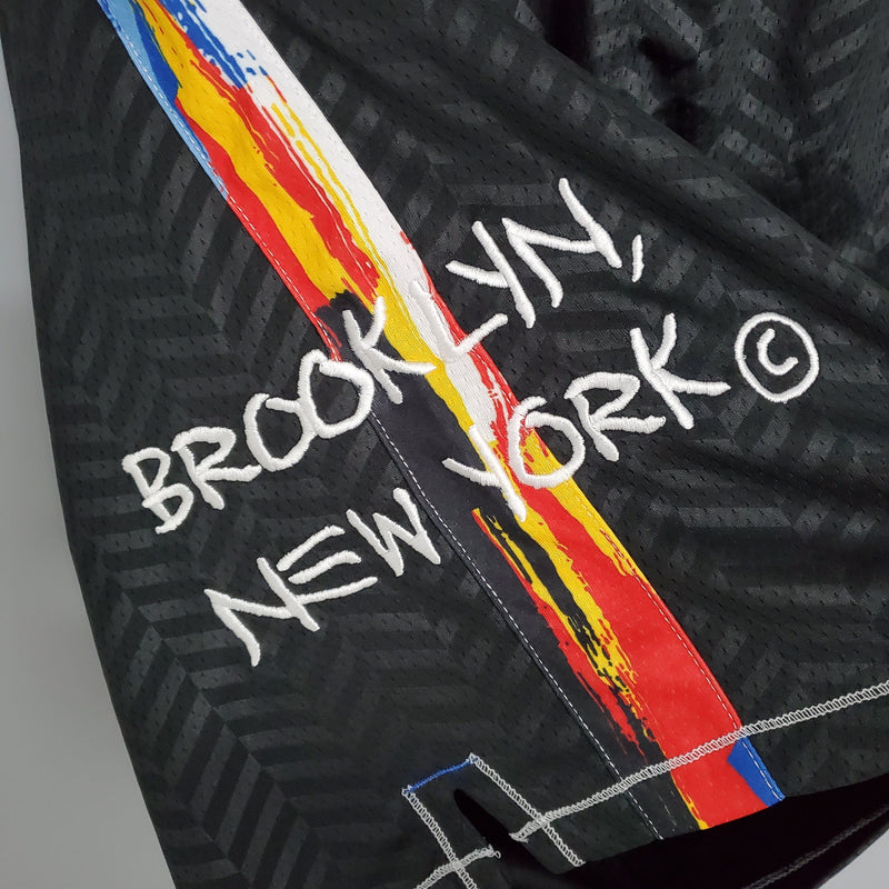 Short NBA noir des Brooklyn Nets