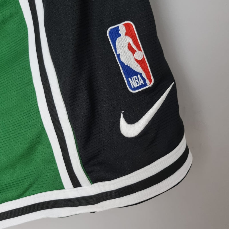 Boston Celtics Black Green NBA Shorts