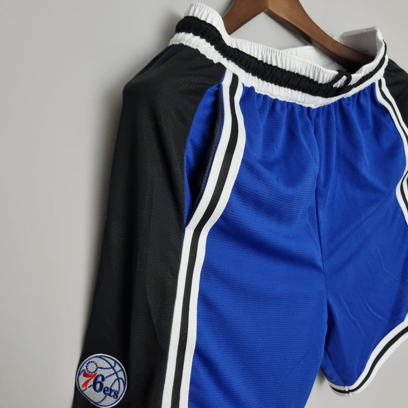 Shorts Philadelphia 76ers Blue Black NBA