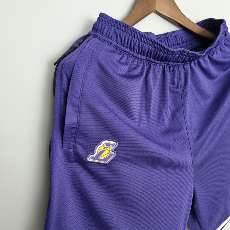 Los Angeles Lakers Purple NBA Shorts