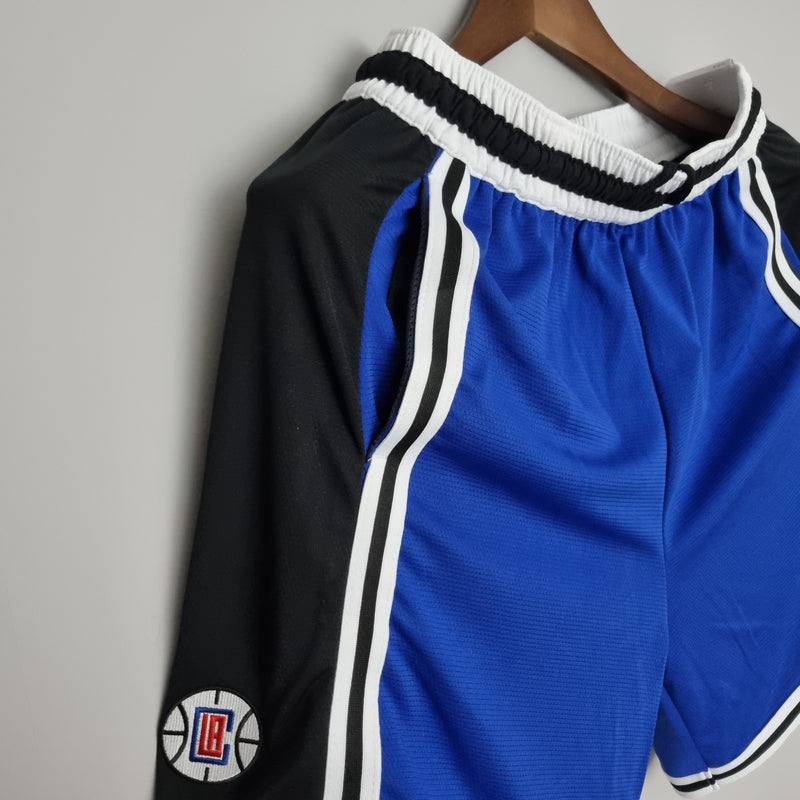 Short NBA Los Angeles Clippers Bleu Noir