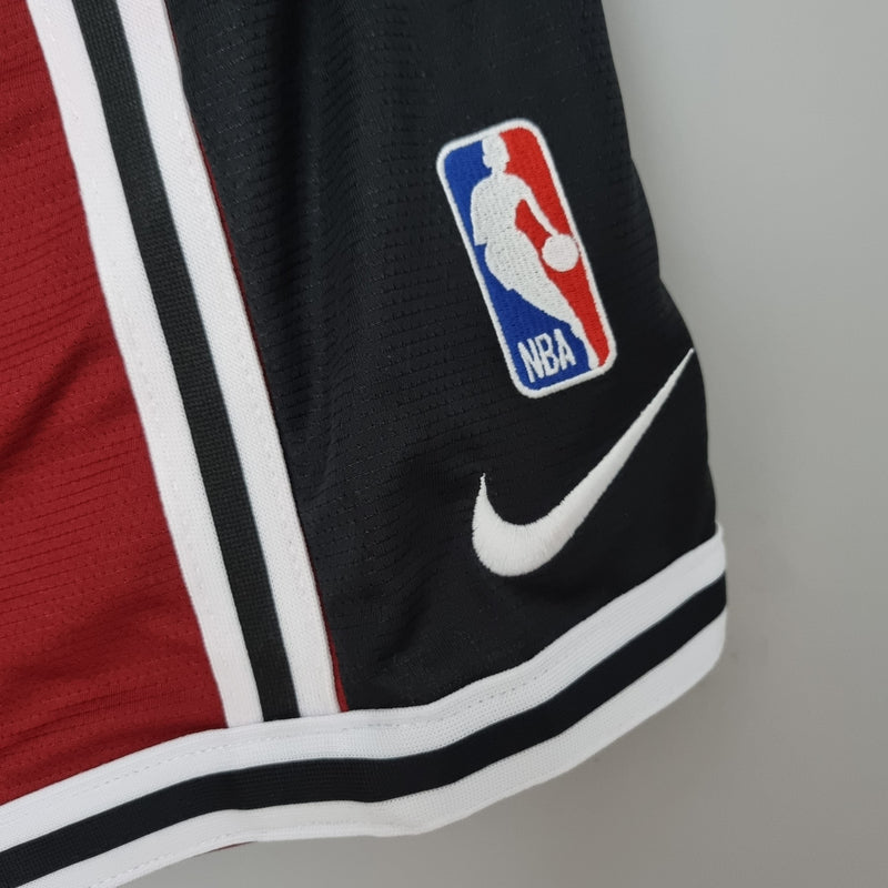 Short NBA Miami Heat Rouge Noir