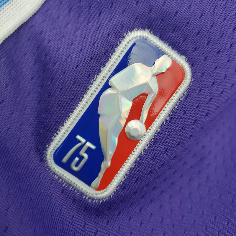 Los Angeles Lakers City Edition Purple NBA Shorts