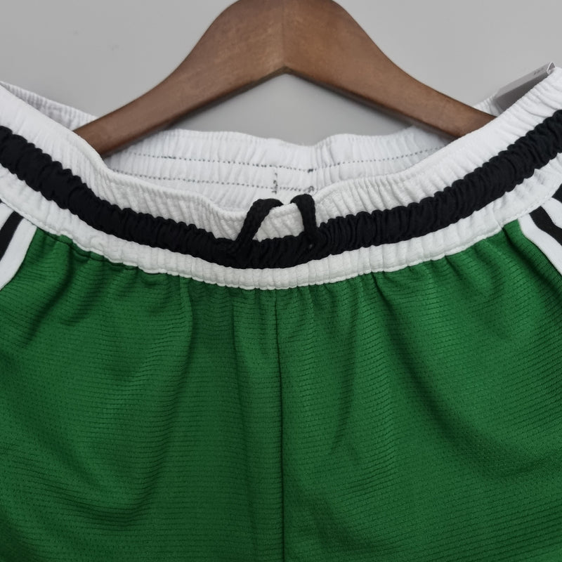 Boston Celtics Black Green NBA Shorts