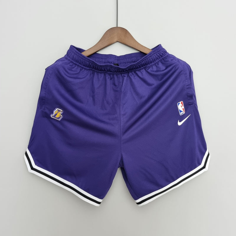 Short NBA violet des Lakers de Los Angeles