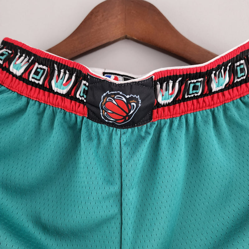 Memphis Grizzlies Green NBA Shorts