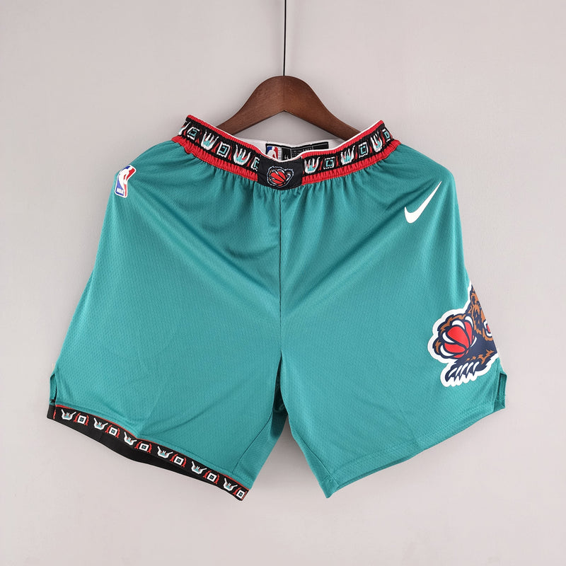 Memphis Grizzlies Green NBA Shorts
