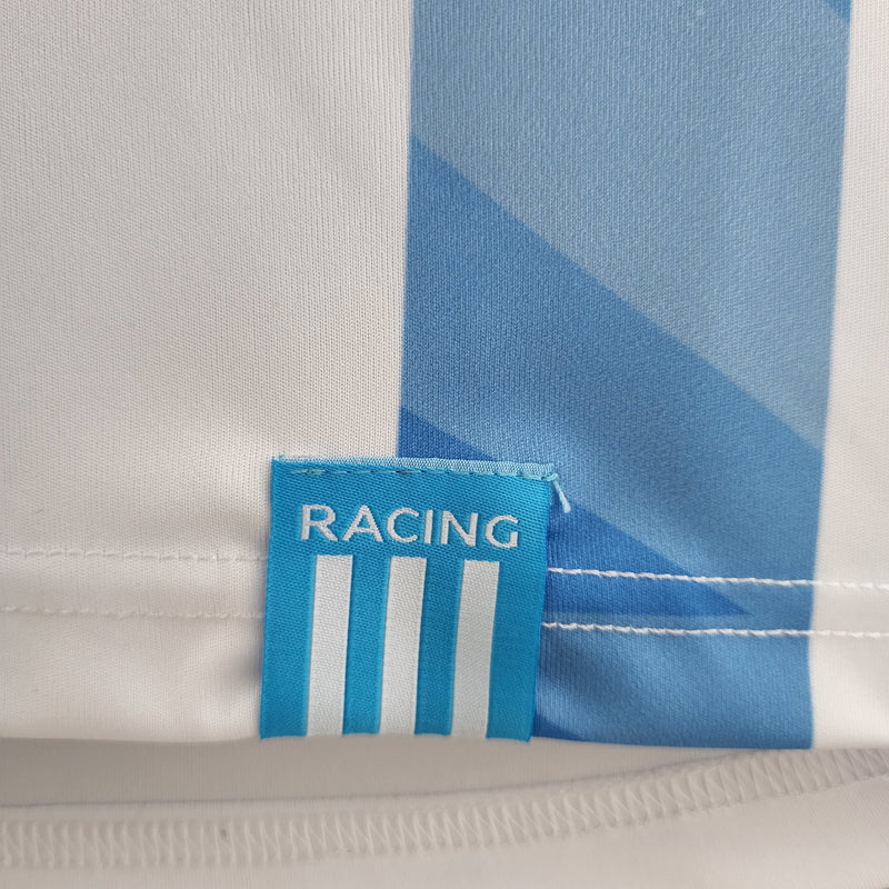 Camisola Racing I 22/23 - Branco e Azul