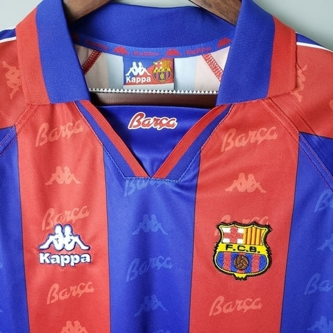 Barcelona Retro 1996/1997 Jersey - Blue and Green