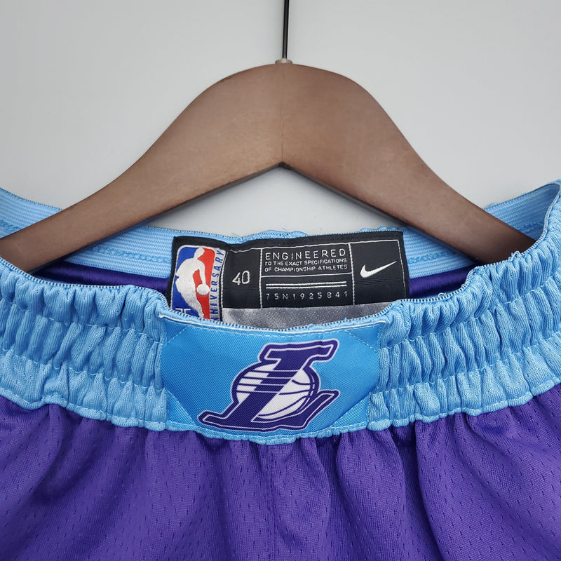 Short NBA violet édition Los Angeles Lakers City