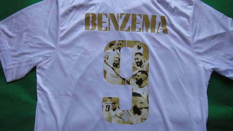 Maillot Real Madrid [Ballon d'Or - BENZEMA
