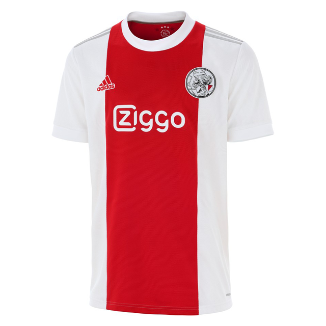 Ajax Home 21/22 Jersey - White and Red