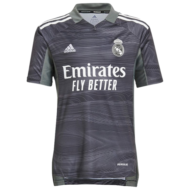 Real Madrid 21/22 Goalkeeper Shirt - Gray
