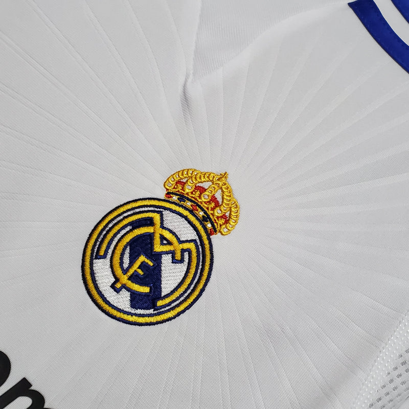 Maillot à manches longues Real Madrid 10/11 - Blanc