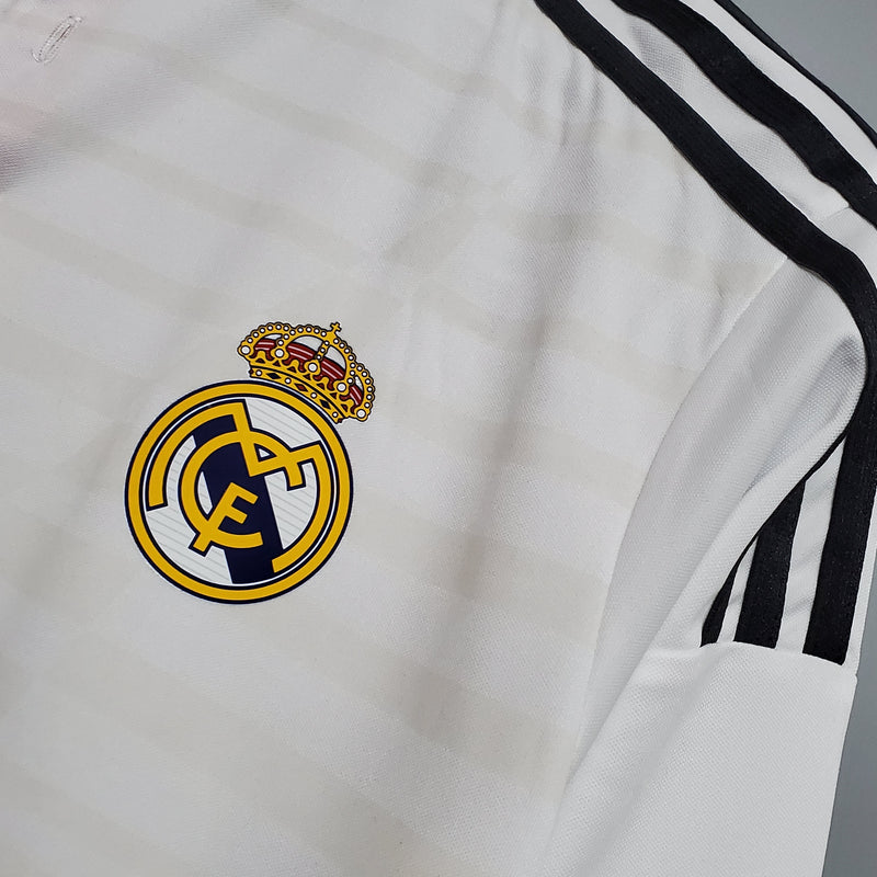 Maillot à manches longues Real Madrid 14/15 - Blanc