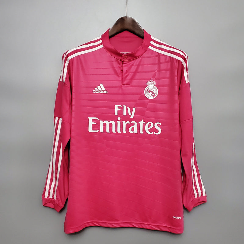 Real Madrid II 14/15 Long Sleeve Shirt - Pink