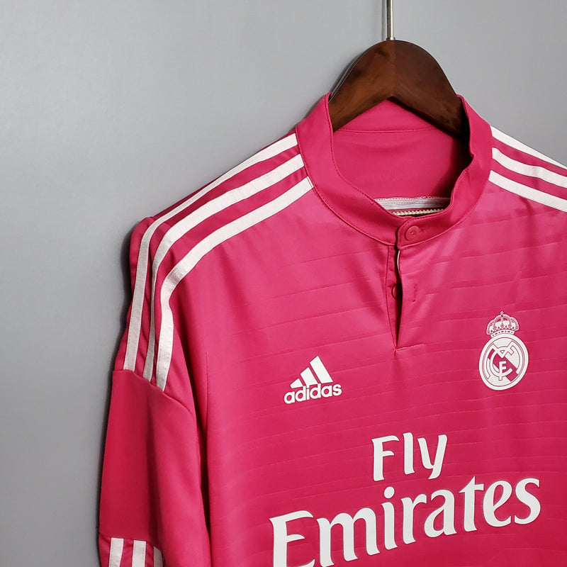 Maillot à manches longues Real Madrid II 14/15 - Rose
