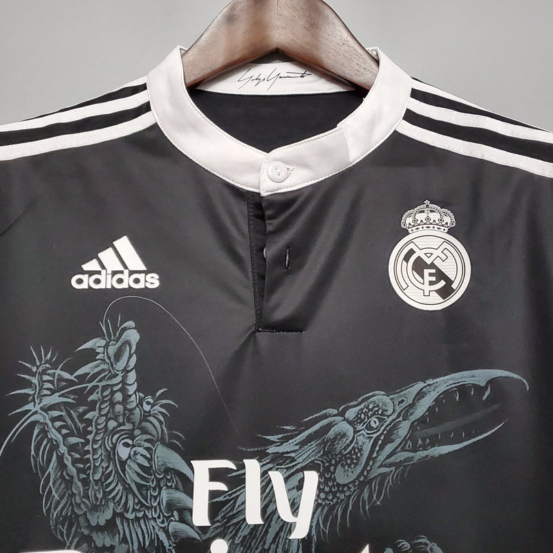 Real Madrid Third 14/15 Long Sleeve Shirt - Black