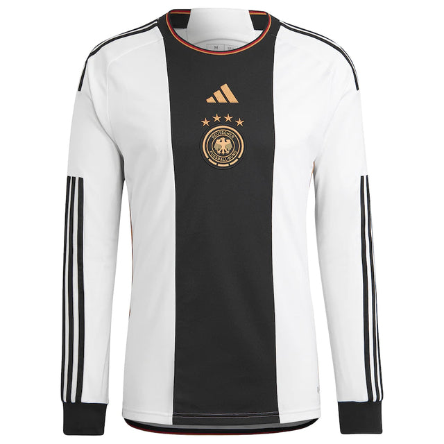 Germany I 2022 National Team Long Sleeve Jersey - White