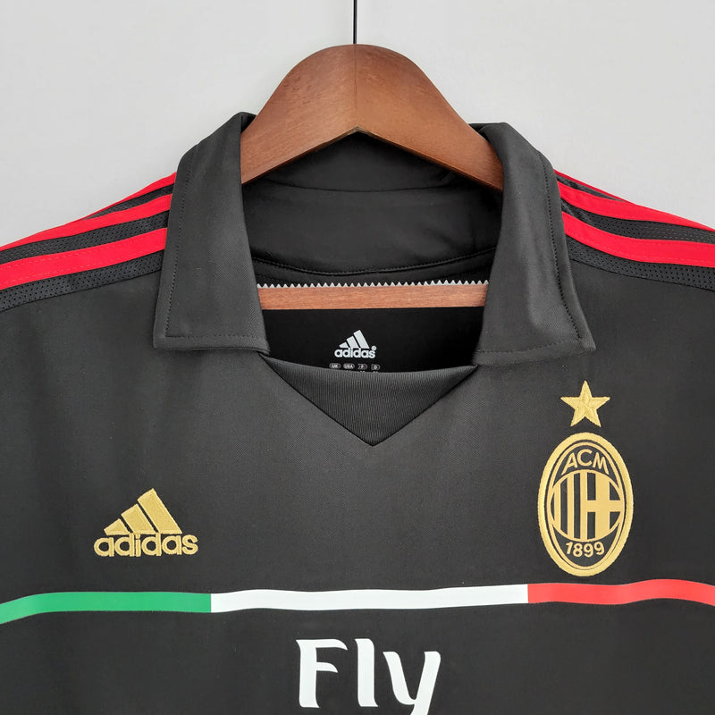 AC Milan Retro III 11/12 Jersey - Black
