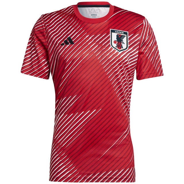 Japan 2022 National Team Pre-Game Shirt - Red