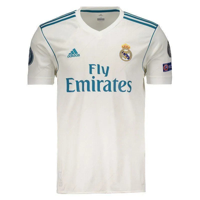 Real Madrid Retro 17/18 Jersey - White