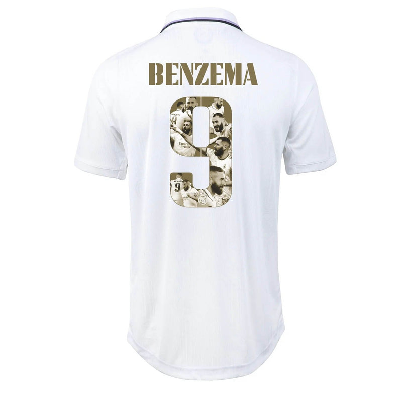 Maillot Real Madrid [Ballon d'Or - BENZEMA