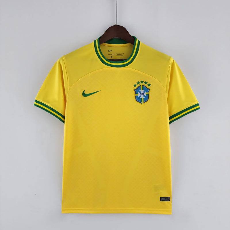 Camisola Seleção Brasil 2022 - Amarela - Conceito Amarela