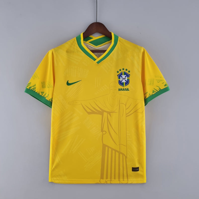Maillot Concept Brésil [Rio] 2022 - Jaune - par @ikrodesign et @visilfer.99