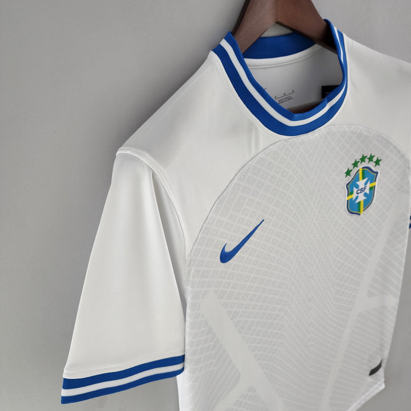 Camisola Seleção Brasil 2022 - Branca - Conceito Branca