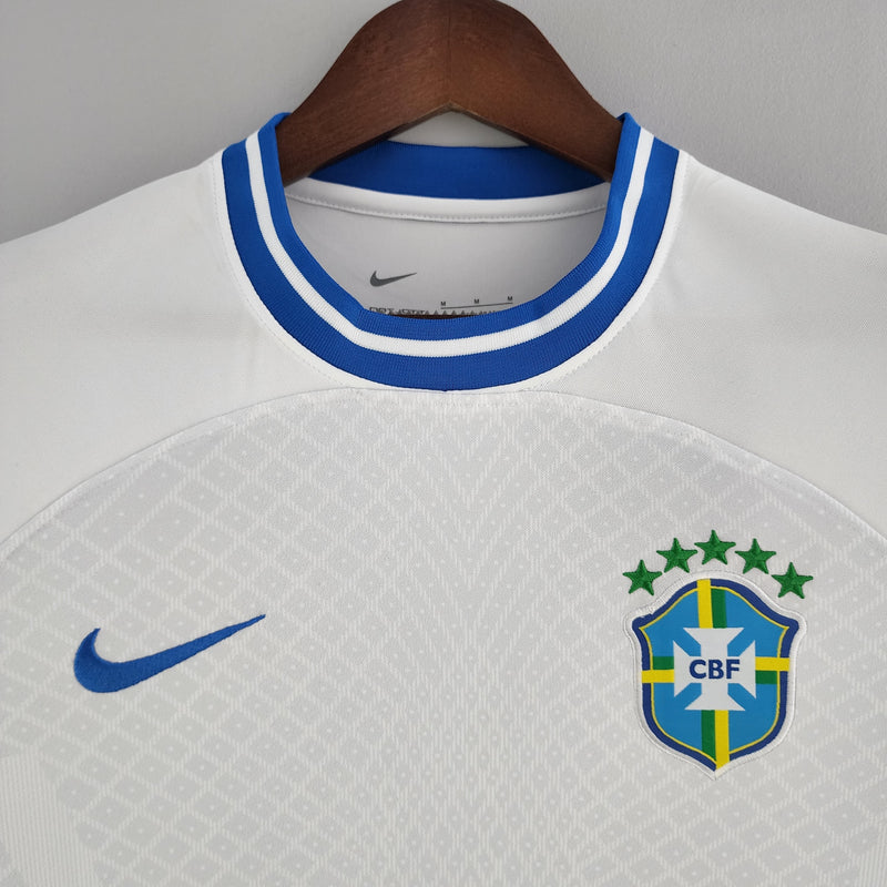 Camisola Seleção Brasil 2022 - Branca - Conceito Branca