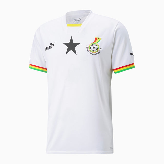 Maillot Équipe Nationale du Ghana I 2022 - Blanc