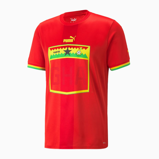 Camisola Seleção Gana II 2022 - Vermelho