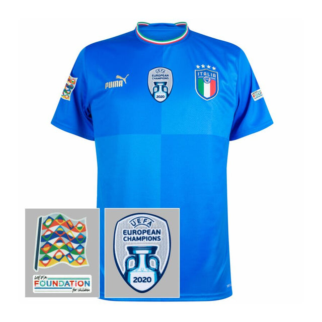 Camisola Seleção Itália I 22/23 [Nations League] - Azul