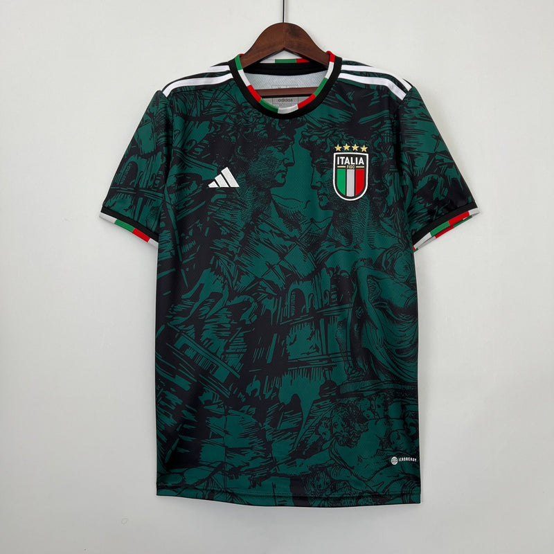 Italy [Art] 23/24 National Team Jersey - Green