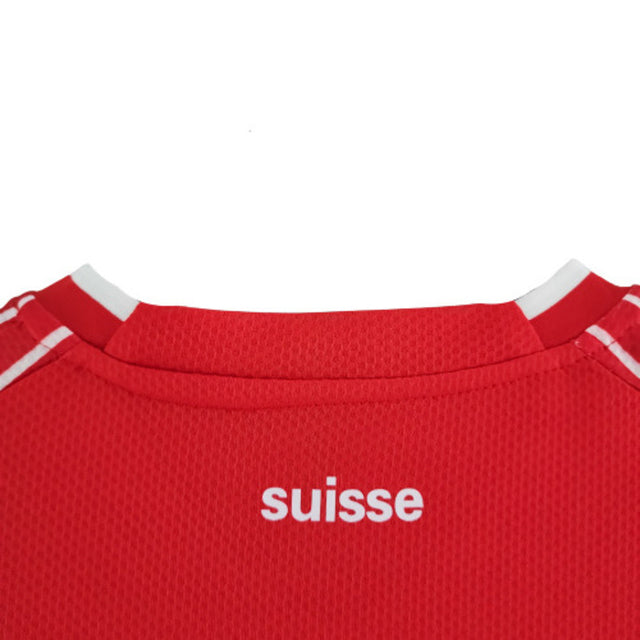 Camisola Seleção Suíça I 2022 - Vermelho