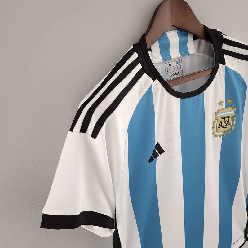 Camisola Seleção da Argentina I 2022 - Azul e Branca
