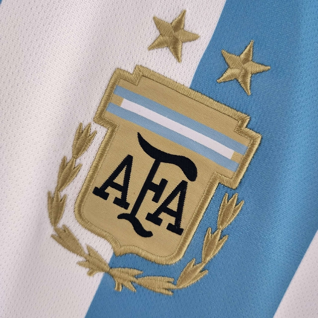 Maillot de l'équipe nationale Argentine I 2022 - Bleu et Blanc