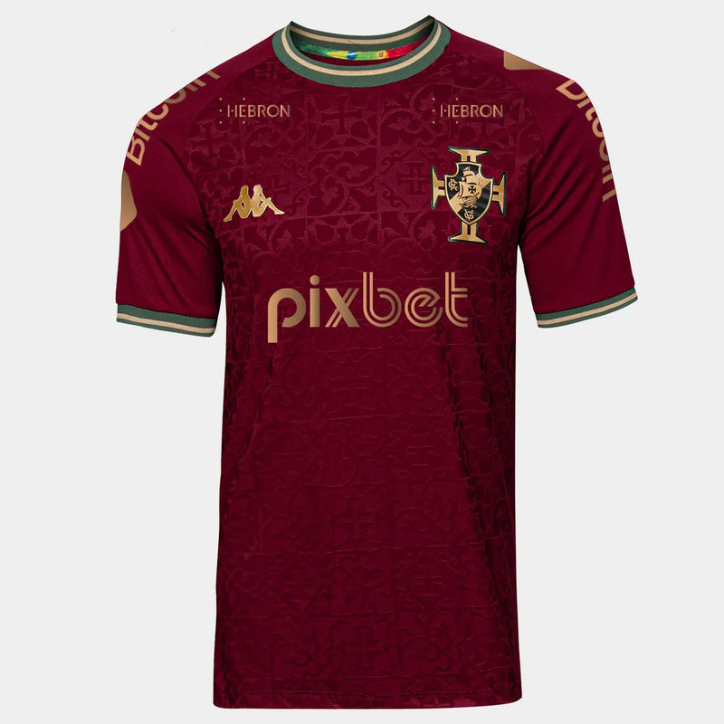 Vasco III Goalkeeper Shirt [With Sponsorship] 22/23 - Wine