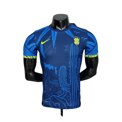 Camisola Seleção Brasil 2022 - Azul - Conceito Nordeste